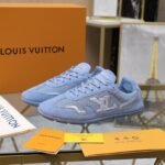 Louis Vuitton Lv Rally Sneaker Blue 1Ahu24 - Image 3