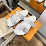 Louis Vuitton Bom Dia Flat Comfort Mule Multicolored 1Aidh7 - Image 4