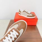 Hermes Match Sneaker Multicolore Noisette H261002Z A3340 - Image 5