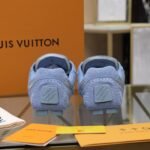Louis Vuitton Lv Rally Sneaker Blue 1Ahu24 - Image 9