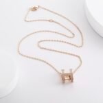 Hermes Mini Pop H Pendant Grey And Gold H147992Fo55 - Image 2