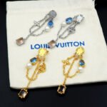 Louis Vuitton Heirloom Pendant Earrings Silver M02889 - Image 8