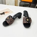 Louis Vuitton Lv Frame Mules Cacao Brown 1Ahmgi - Image 3