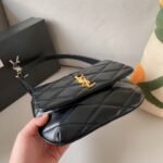Saint Laurent Le 57 Hobo Bag In Quilted Black 21Cm 698567Aaao01000 - Image 7