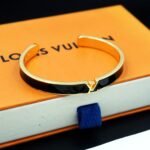 Louis Vuitton Lv Initiales Bracelet Black M1729M - Image 2
