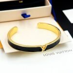 Louis Vuitton Lv Initiales Bracelet Black M1729M - Image 5