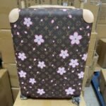 Louis Vuitton X Takashi Murakami Horizon 55 Suitcase Sakura Brown 55Cm M13788 - Image 3