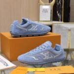 Louis Vuitton Lv Rally Sneaker Blue 1Ahu24 - Image 8