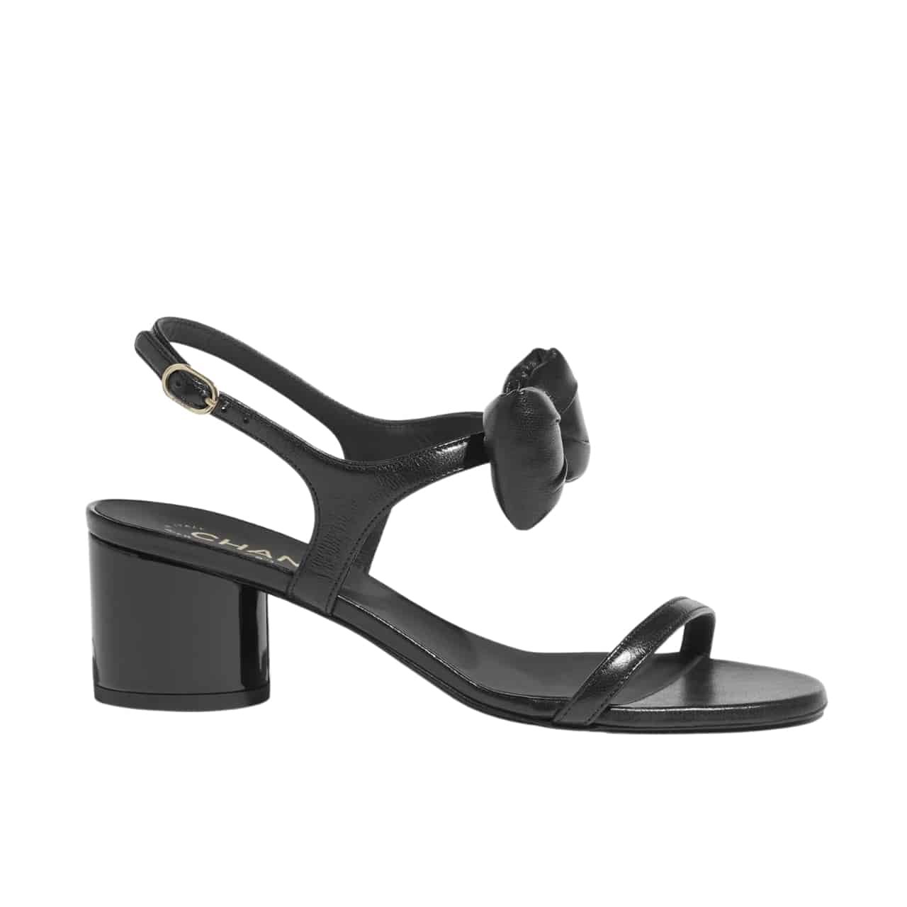 81-2-2 Chanel Sandals Black G46192 B18985 94305 - Image 1