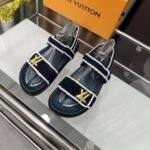Louis Vuitton Lv Sunset Comfort Sandal Blue And White 1Ahki7 - Image 3