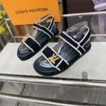 Louis Vuitton Lv Sunset Comfort Sandal Blue And White 1Ahki7 - Image 4