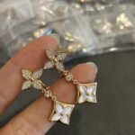 Louis Vuitton Color Blossom M Star Multi Motif Earrings Gold Q06489 - Image 2