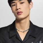 Louis Vuitton Lv Sailor Medium Chain Necklace Silver M03189 - Image 8