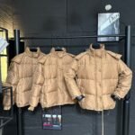 Louis Vuitton Monogram Puffer Jacket Beige 1Aiozf - Image 2