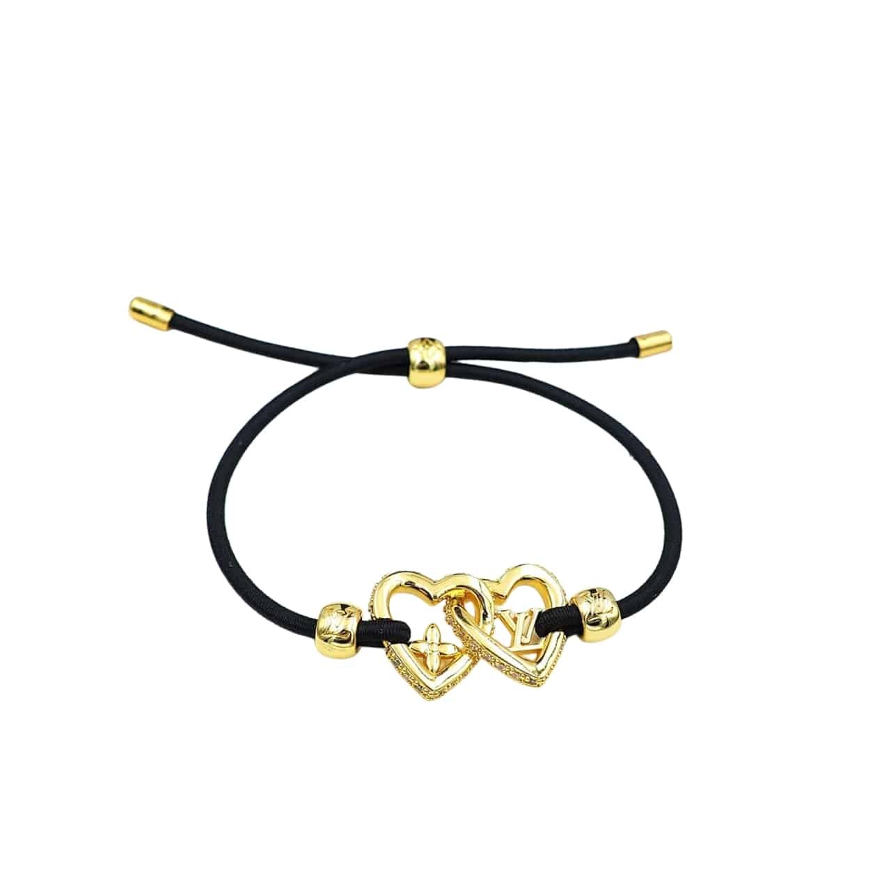 88-4-2 Louis Vuitton Louis My Love Bracelet Black - Image 1