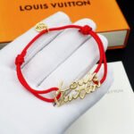 Louis Vuitton Lv Script Bracelet Red Gold M4479Z - Image 4
