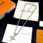 Louis Vuitton Lv Rope Pendant Necklace Silver - Image 3