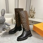 Louis Vuitton Lv Squad High Boot Monogram Brown - Image 3