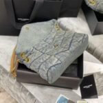 [Super Vip 1:1] Saint Laurent Puffer Toy In Denim 28Cm 7593372Pt674575 - Image 8