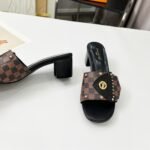 Louis Vuitton Lv Frame Mules Cacao Brown 1Ahmgi - Image 5