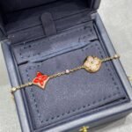 Louis Vuitton Color Blossom Bb Multi-Pattern Bracelet Pink Gold Qa5122 - Image 5