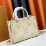 Louis Vuitton Onthego PM Monogram Pattern Beige 25Cm M46629 - Image 3