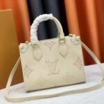 Louis Vuitton Onthego PM Monogram Pattern Beige 25Cm M46629 - Image 2