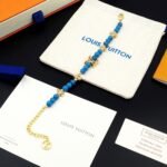 Louis Vuitton Turquoise Pearl Bracelet Blue - Image 3