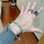 Gucci Silver Interlocking G Cuff Bracelet - Image 5