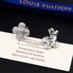 Louis Vuitton Vivienne Earrings In Silver - Image 5