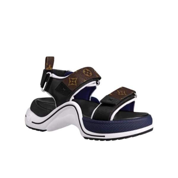 xr:d:DAFo9s2wJNM:73,j:6166950759757524461,t:23071902 Loouis Vuitton Archlight Flat Sandal - Image 1
