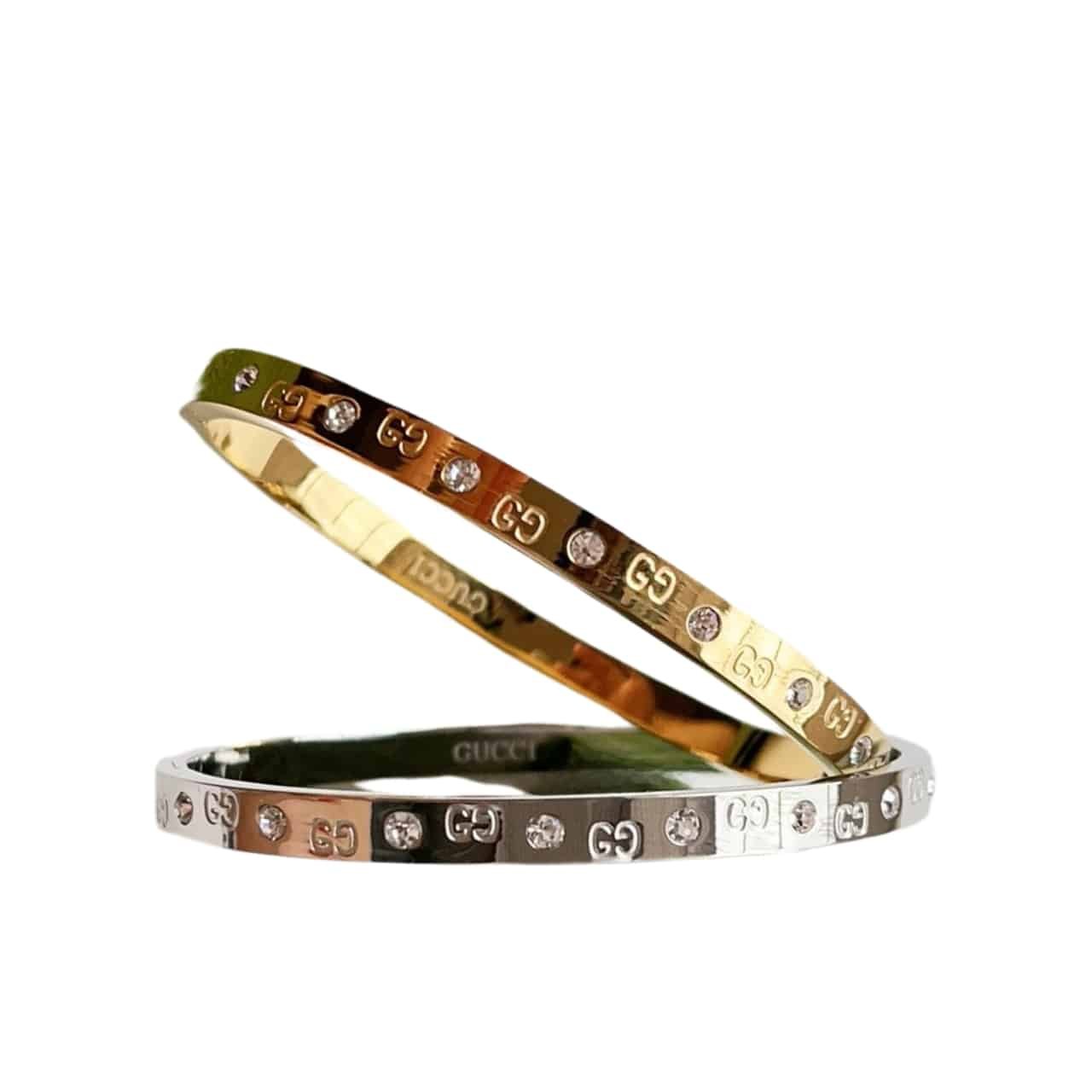 Anh-thumbnail-13-3 Gucci Gg Bracelet Silver 4Mm - Image 1