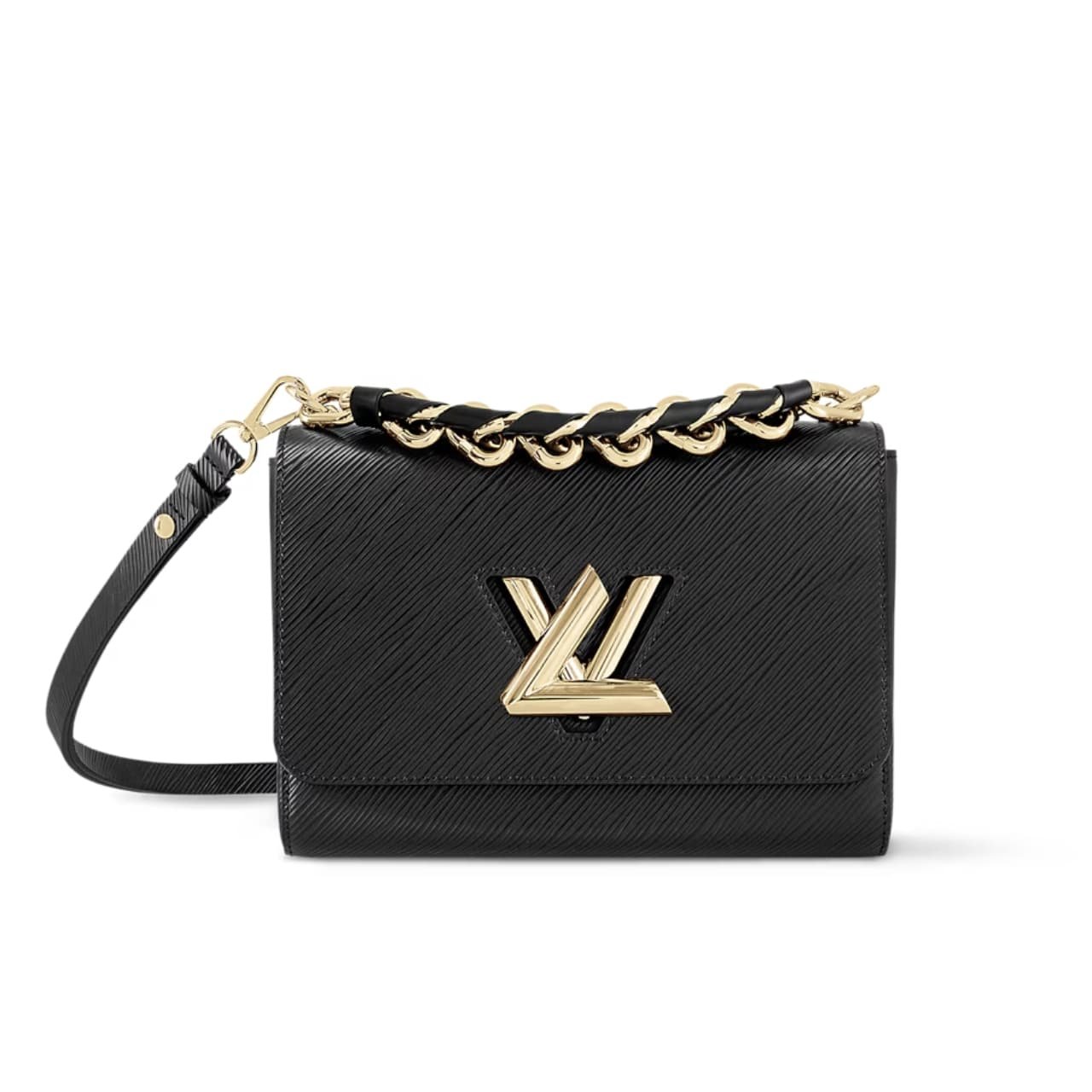 Anh-thumbnail-6-1 Louis Vuitton Lv Twist MM Handbag Black 23Cm - Image 1