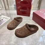 Gucci Women Mule With Horsebit Dark Brown Gg 836057 Aae27 2042 - Image 4