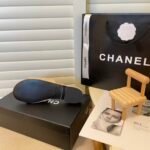 Chanel Black Camellia Slides Beige - Image 7