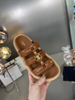 Celine Slides Tippi In Vegetal Brown 352343766C 04Lu - Image 2