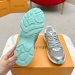 Louis Vuitton Lv Olympia Sneaker Veri Deau Green 1Aholn - Image 5