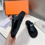 Hermes Empire Sandal Noir H252300Z 02340 - Image 6