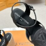 Louis Vuitton Lv Isola Wedge Sandal Noir 1Aci88 - Image 4