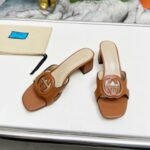 Gucci Women’s Interlocking G Slide Sandal Brown 782413 Aaazg 2535 - Image 6