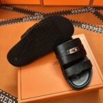 Hermes Jackson Sandal Noir H242949Zh03420 - Image 3