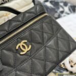 Chanel Long Vanity With Chain Black 19Cm - Image 3