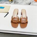 Gucci Women’s Interlocking G Slide Sandal Brown 782413 Aaazg 2535 - Image 4