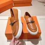 Hermes Game Slip On Sneaker Natural H231727Zh04410 - Image 6