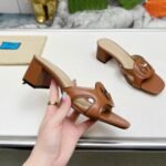 Gucci Women’s Interlocking G Slide Sandal Brown 782413 Aaazg 2535 - Image 3