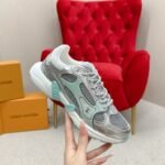 Louis Vuitton Lv Olympia Sneaker Veri Deau Green 1Aholn - Image 3