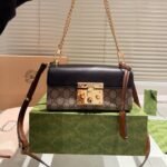 Gucci Mini Gg Supreme Padlock Black 21Cm 735103 Klqjg 9785 - Image 2