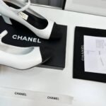 Chanel Mary Janes White G45118 - Image 2