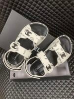 Chanel Dad Slingback Sandals 23P Camelia Cc Logo - Image 4