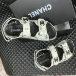 Chanel Dad Slingback Sandals 23P Camelia Cc Logo - Image 10